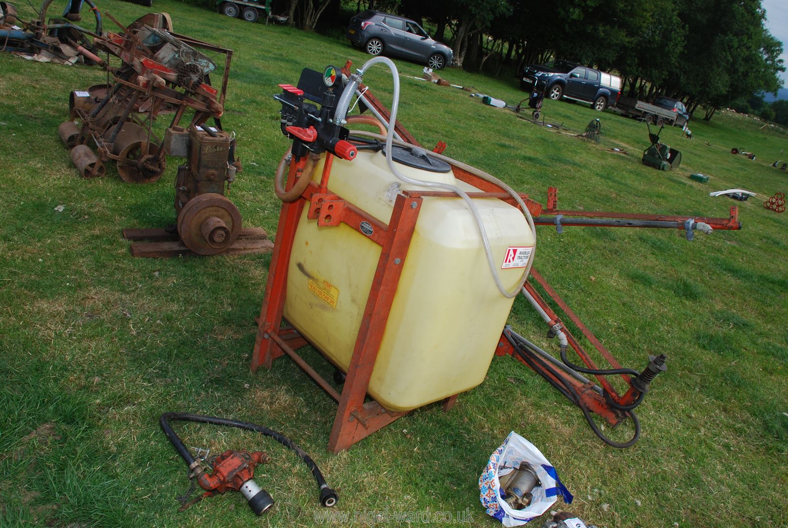 An Allman crop sprayer with pump. - Image 2 of 2