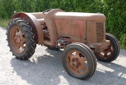 A David Brown Super Cropmaster Vintage tractor. Petrol TVO, new tyres all round.