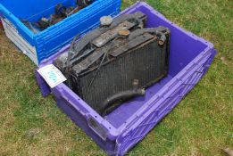 Two Morris 1000 radiators.