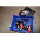 Freud Electric Planer (not working) and Black & Decker Drill, rechargeable a/f.