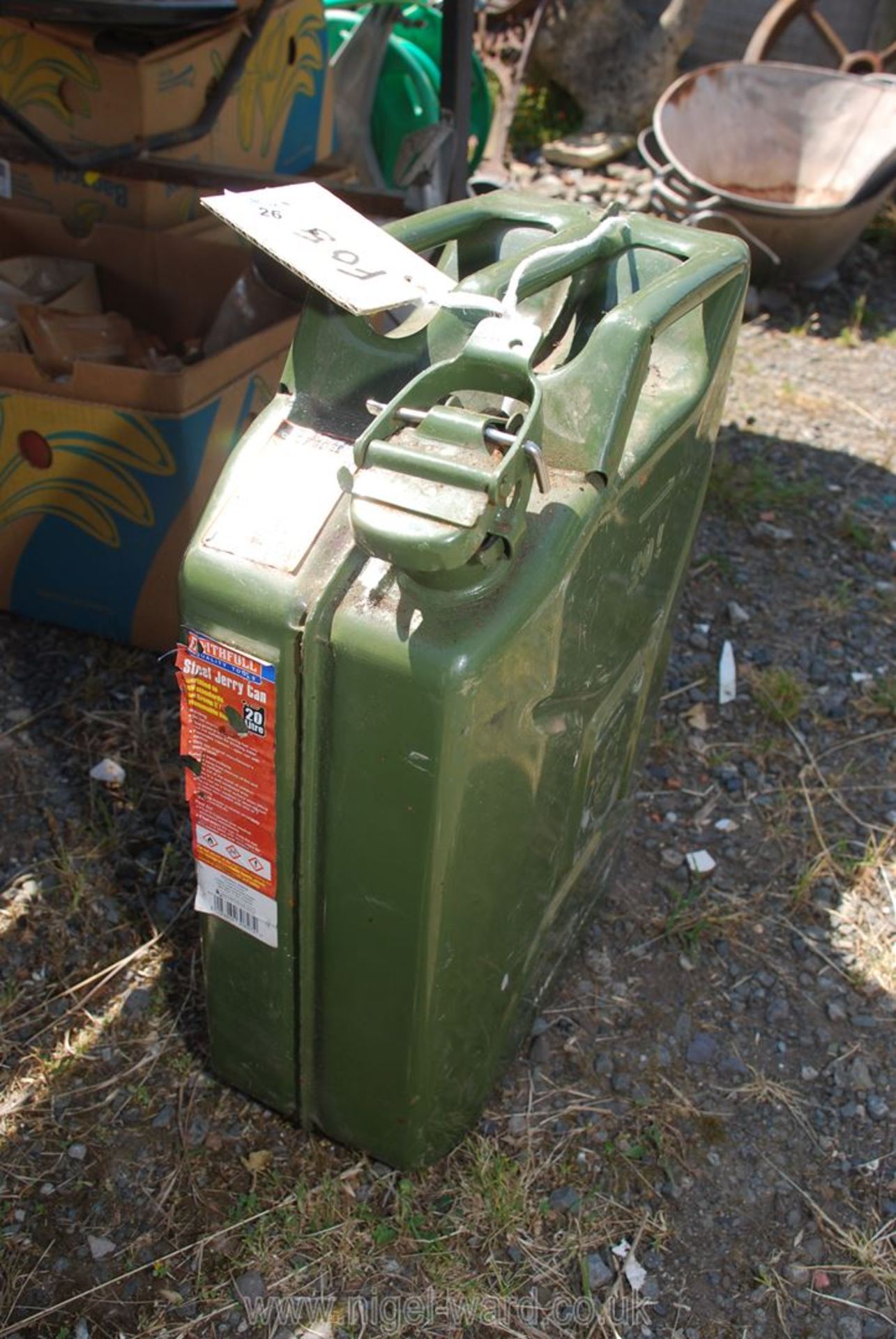 A 20 litre Jerry can