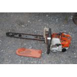 A Stihl 08S chainsaw for restoration, no chain brake,