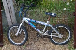 A child's Falcon Revenge B.M.X. style bike.