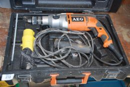 AEG 110v Drill, boxed,