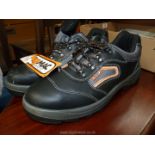 Pair of Hymac safety shoes, size 12.