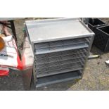 Stainless steel catering cupboard