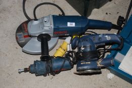 Bosch 110v 9" Angle Grinder (sold as seen),