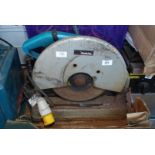 Makita 110v Cut-off Saw 14" disc (not working).