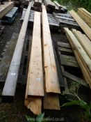 6 Mixed softwood planks, 6" x 1 1/2" x 118".