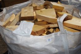 A bag of softwood off cuts.