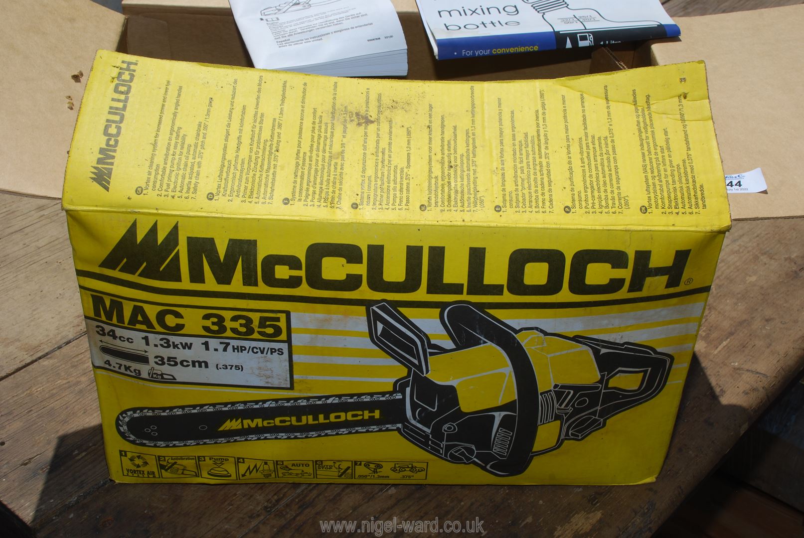 McCulloch MAC335 chainsaw, - Image 2 of 2