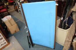 A Projector Screen; portable/collapsible and boxed.