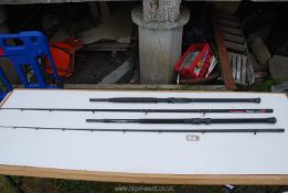 Two Fishing Rods including 'Greys Longboat' 8'6'' carbon boat rod and a Jarvis Walker 'Devil Stix'