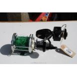 Two vintage Fishing Reels including 'Garcia Mitchell 624' multiplier reel in good condition with