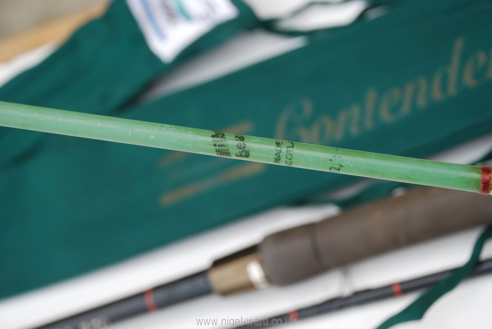 Three Fishing Rods including 'Silstar' 2.7 metre composite rod, 'Shakespeare Contender' 2. - Image 5 of 5