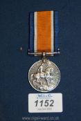 A WWI Medal 1914/18 to 237907 - I. W. Stokes - L.S. sig. R. N.