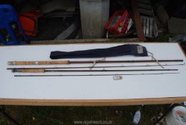 Two Fly Fishing Rods including Bruce & Walker 'Companion' 8'6'' rod (damaged to lower section near