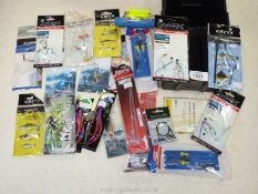 A good quantity of brand new spinners, rings etc including Fladen, Fox Rage, Imak, Tronixpro etc.