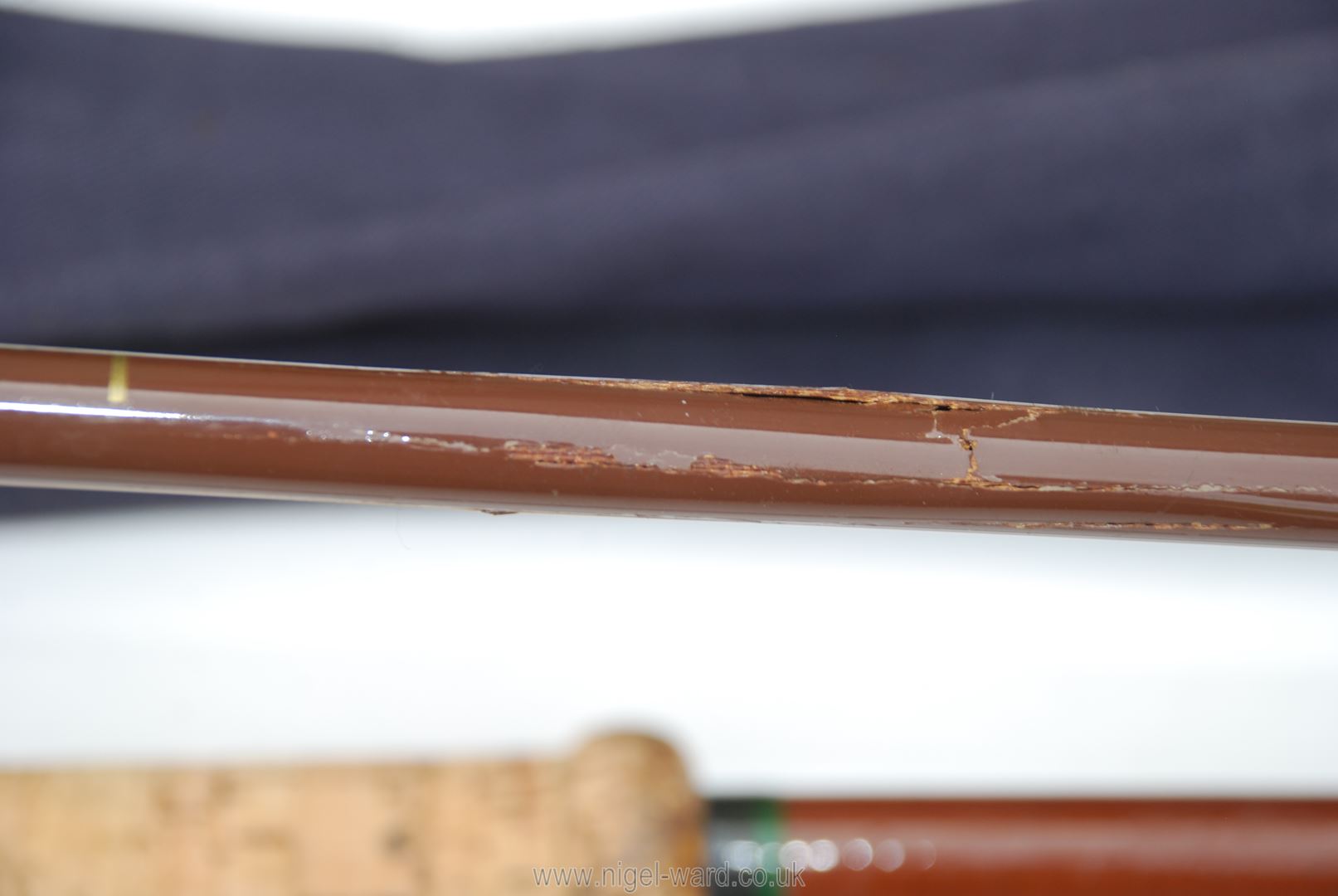 Two Fly Fishing Rods including Bruce & Walker 'Companion' 8'6'' rod (damaged to lower section near - Image 3 of 5