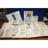 A quantity of Stamp Stock books with foreign and English stamps,