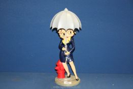 A Betty Boop figure 2009, 16" tall.