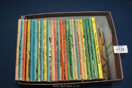 A quantity of Ladybird books including Exploring Space, Your Body, The Farmer etc.