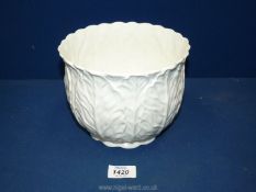 A Coalport 'Countryware' Jardiniere, 7'' diameter x 5 1/2'' high.