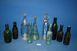 A quantity of bottles to include Schweppes with Royal Crest, Ind Coop, R.