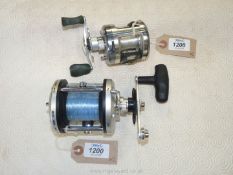 Two multiplier Sea/Boat reels including 'D.A.