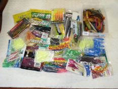 A good quantity of new and used Jelli/plastic Sea and Coarse Fishing lines including Renegade,