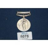 A General Service Medal with a Palestine 1945-48 clasp awarded to GNR. (Gunner) D.