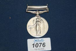 A General Service Medal with a Palestine 1945-48 clasp awarded to GNR. (Gunner) D.