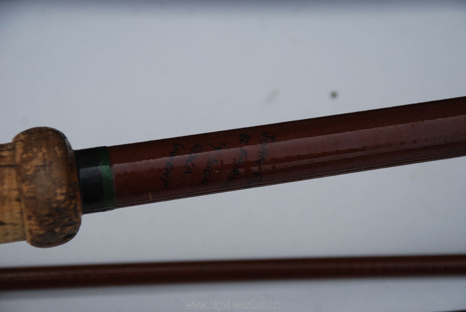 Two Fly Fishing Rods including Bruce & Walker 'Companion' 8'6'' rod (damaged to lower section near - Image 5 of 5