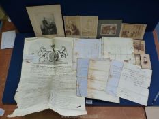 A quantity of early hand written Victorian letters mostly addressed to Messrs William Pulling & Son,
