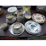 A quantity of Mason's china including 'Regency', 'Strathmore', 'Mandalay' and 'Fruit Basket' :cups,