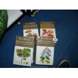 4 volumes of W. J. Bean Tree's and Shrubs Hardy in the British Isles.