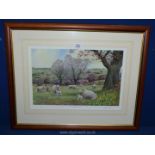 A framed and mounted Anthony Fraser limited Edition Print no.