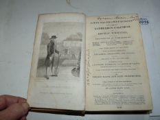 A leather bound 1829 Edition of Every Man His Own Gardener by Thomas Mawe and John Abercrombie.