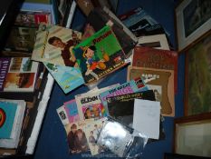 A quantity of LP's to include; Shirley Bassey, Brass Bands, Joe Cocker, Status Quo.