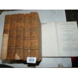 Six volumes of Plutarch's Lives by John Langhorne and William Langhorne,