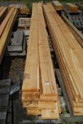 20 lengths of cedar 6" x 1" x 189" long.