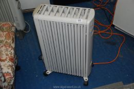 A Delonghi oil filled radiator.