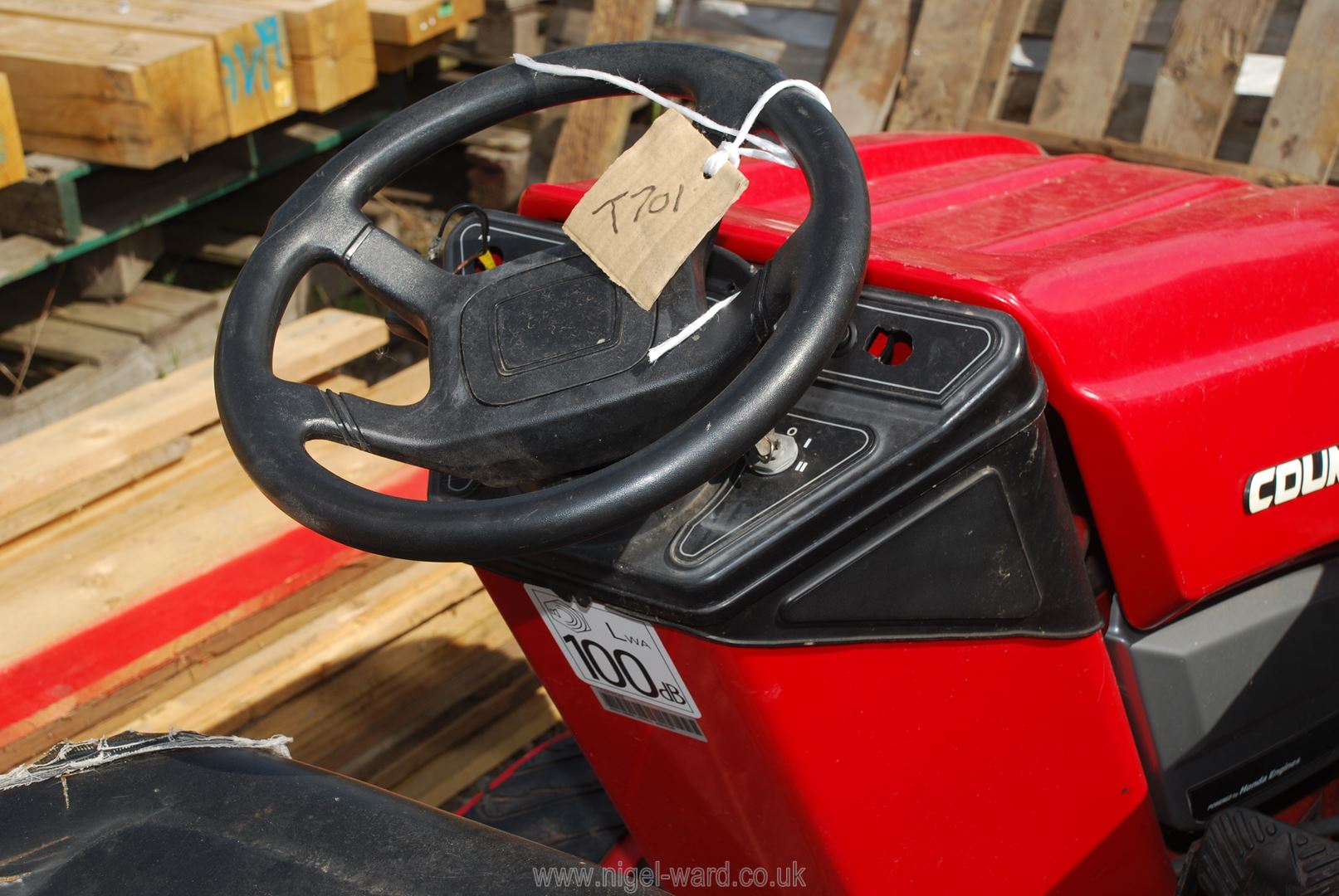 A 'Countax' ride-on tractor/mower (model no: C300H) with electric-start Honda V-twin engine, - Image 3 of 4