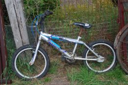 A child's 'Falcon Revenge' bicycle.