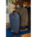 Two gent's suit jackets; Debenhams, size 42R and Brook Taverner size 42R - new with tag.