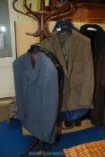 Two gent's suit jackets; Debenhams, size 42R and Brook Taverner size 42R - new with tag.