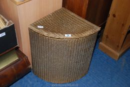 A Lloyd Loom Lusty laundry basket.