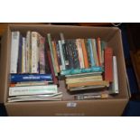 A box of books.