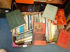 A large quantity of mainly Welsh booklets of castles and churches,