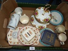 A quantity of Masons Teddy Bears children's china including a sandwich plate, cereal bowl,